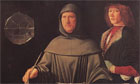 Jacopo de' Barbari: Ritratto di fra' Luca Pacioli con un allievo (ca. 1500).