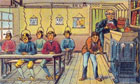 In the year 2000: At school, by Jean-Marc Cote, 1899