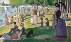 Georges Seurat: A Sunday Afternoon on the Island of La Grande Jatte (1884)