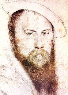 Sir Thomas Wyat, por Hans Holbein el Viejo (20K)