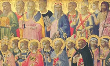 Fra Angelico: The Forerunners of Christ with Saints and Martyrs (ca. 1423)